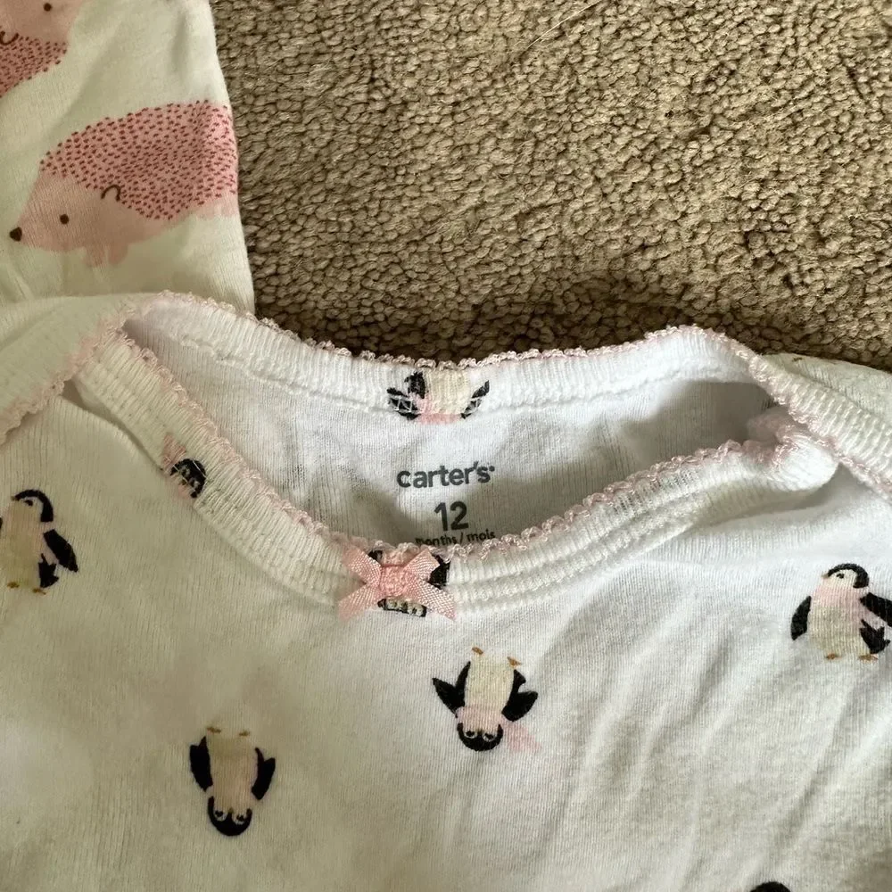 Girls long sleeve bundle 12 mths